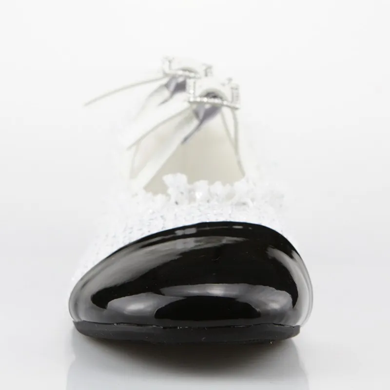 Womens Pointed Toe Flats With Ankle Strap